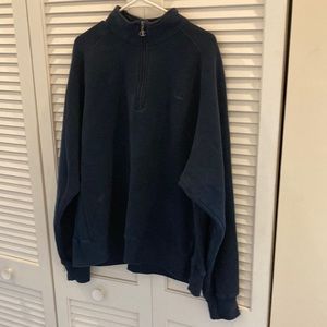 Vintage Champion Cross Grain 1/4 Zip Sweatshirt
